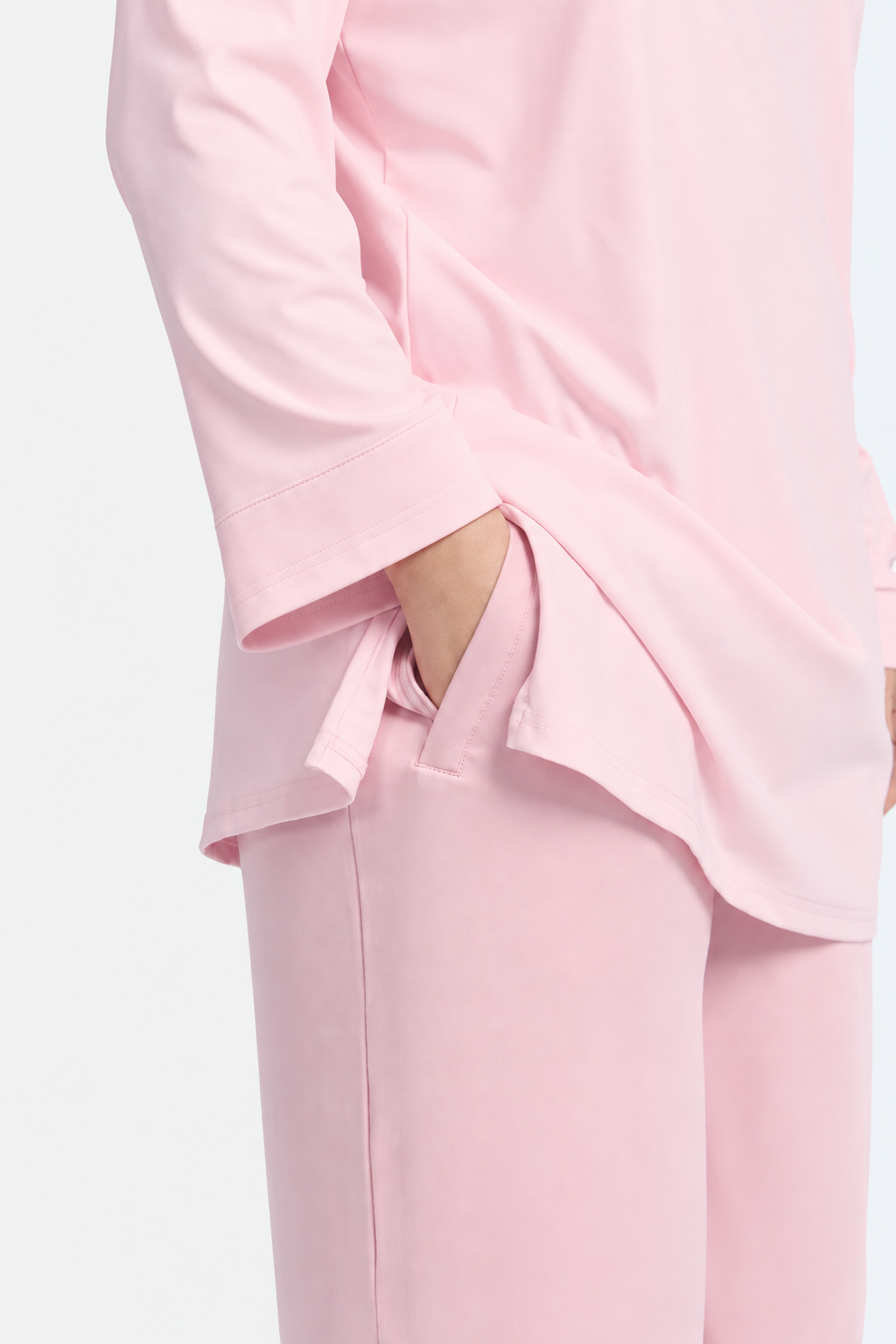 Ensemble sport en coton PINK - sans foulard