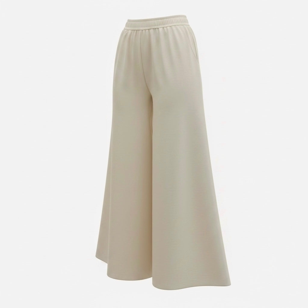 Ensemble deux pièces beige en lin