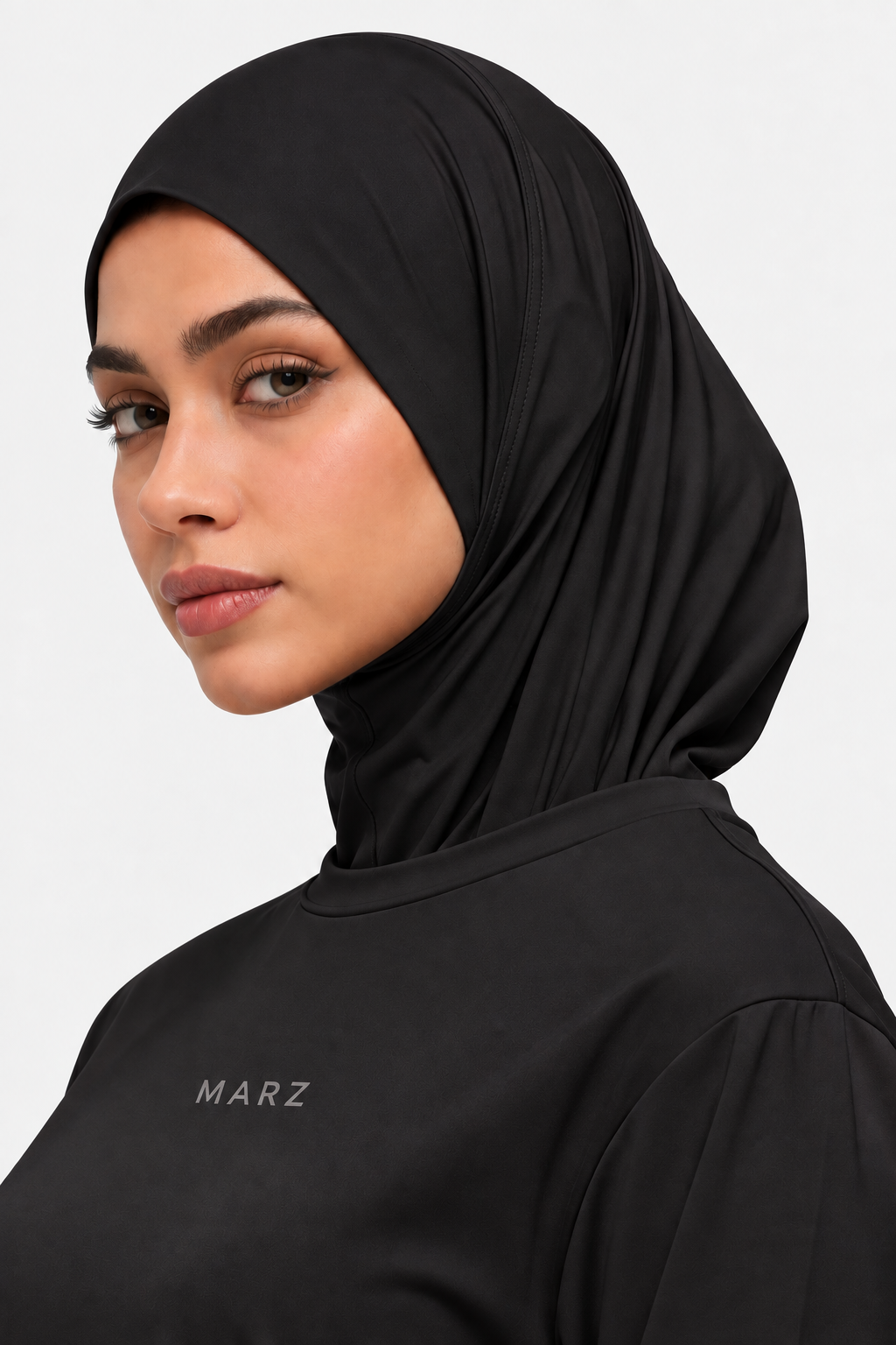 Hijab sport Noir