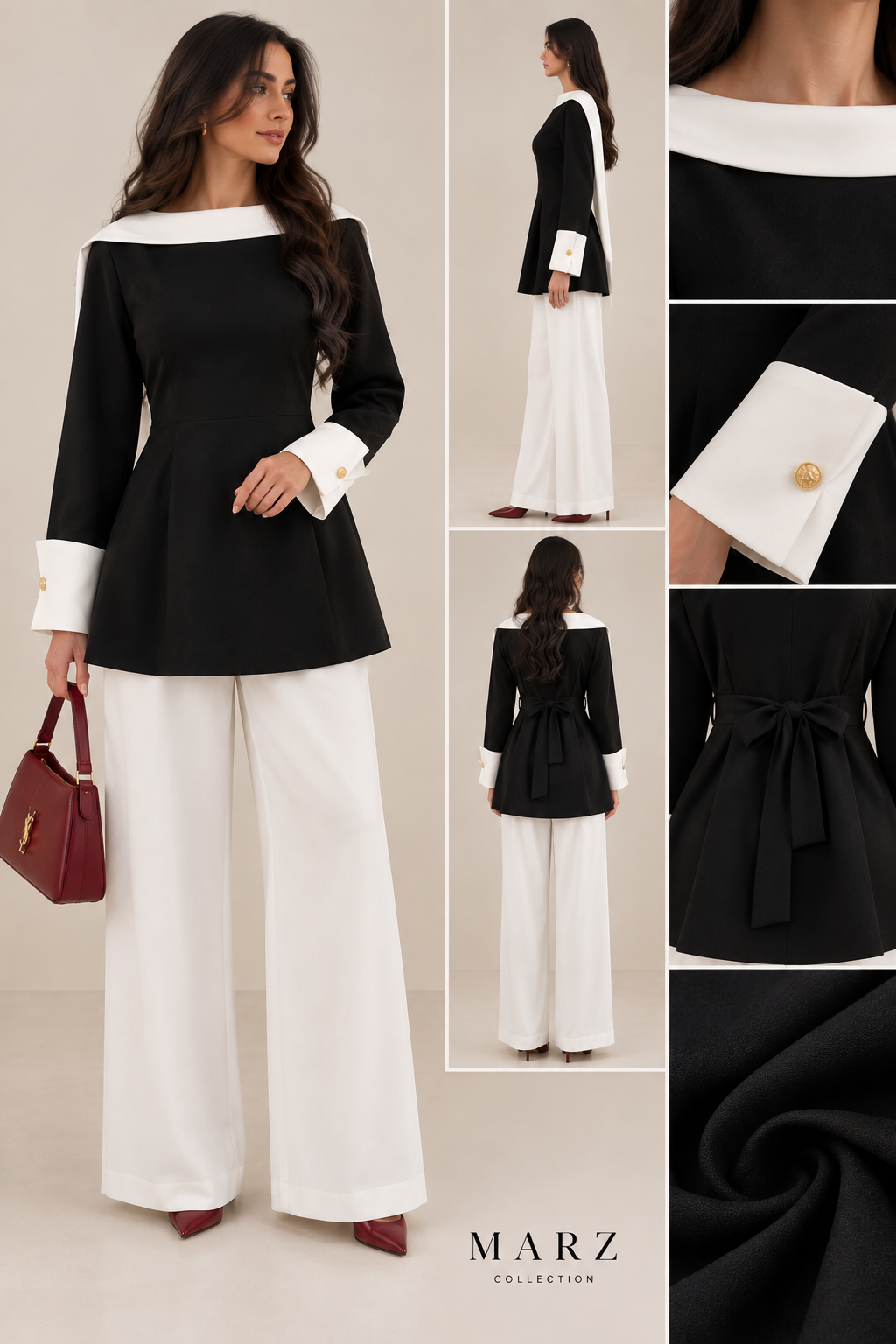 Classy black and white Set